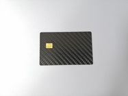 85x54x0.8mm Kohlenstoff-Faser-Karte mit kleinem Chip des Kontakt-SLE4442