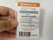 Lotterie-Papier-Kratzer-Karte mit bedecktem Code Druck-Ramdom-Zahl-Barcode