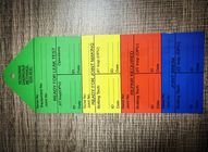 Gestrichenes Papier Druckkleidungs-Umbauten/Hotel-Tür-kundenspezifischer Fall etikettiert