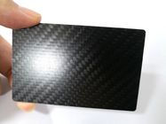 Einfache Karte Twill-Kohlenstoff-Faser NFC N-tage216 Metallrfid