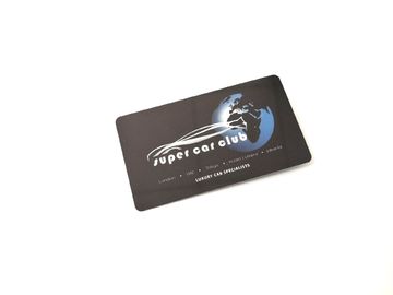 Kundengebundene Form gestempelschnittene PVC-Visitenkarten mit farbenreicher unregelmäßiger Form des Drucken85x45mm