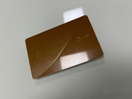 Tür-Schlüssel Hotel-Ving Cards Hot Stamp Golds RFID metallische NFC-Karte