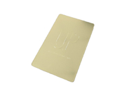 Kundenspezifischer Druck NFC Metall Stahl MF 1K kontaktlose Karte