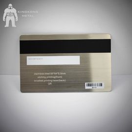 Persönlicher Luxustrainer-Aluminiumvisitenkarte-Verdrängungs-Metalllogo eingeschlossen