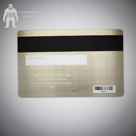 Persönlicher Luxustrainer-Aluminiumvisitenkarte-Verdrängungs-Metalllogo eingeschlossen