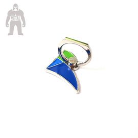 Gravierte personifizierte Metallaufkleber-Platten, Handy-Ring-Halter-Finger-Griff-Schleife