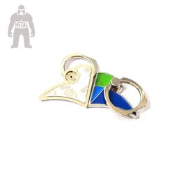 Gravierte personifizierte Metallaufkleber-Platten, Handy-Ring-Halter-Finger-Griff-Schleife