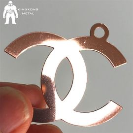 Kundenspezifische Metallaufkleber-Platten, gebürstete Metallidentifikations-Umbauten für Ausrüstung durch Marken-Logo