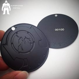 Kundenspezifische Metallaufkleber-Platten, gebürstete Metallidentifikations-Umbauten für Ausrüstung durch Marken-Logo