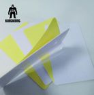 Einfache Aufkleber PVC-Visitenkarte-bedruckbarer Plastik kardiert klebenden freien Raum mit Schicht