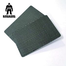 Kohlenstoff-Faser-Geschenk-PVC-Personalausweis-Silkscreen Drucklogo besonders angefertigt