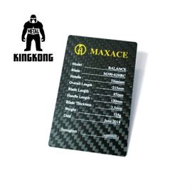Kohlenstoff-Faser-Geschenk-PVC-Personalausweis-Silkscreen Drucklogo besonders angefertigt