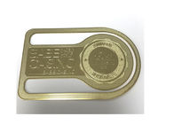 Gold-/Silber-Metall Placemats und Küstenmotorschiffe mit Laser-Logo-Aluminium-Material