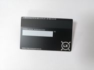 Luxus-Metallgeschäfts-Kreditkarte-Bürsten-fertige Größe 85*54*0.6mm IC-Chip-4442