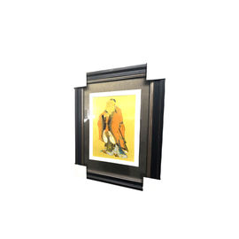 Quadratisches Dekor-Gold Feld Wand-Kunst für Schlafzimmer 500 x 700mm der Zeitgenosse