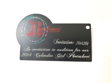 Dauerhafte Metallaufkleber-Platten, Edelstahl-Tasche oder Kleidungs-Namensschild-Marken-Umbau