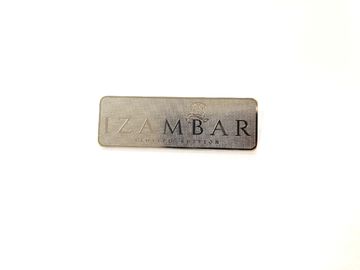 Dauerhafte Metallaufkleber-Platten, Edelstahl-Tasche oder Kleidungs-Namensschild-Marken-Umbau