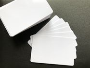 Weiß PVC-Visitenkarten Reprintable glatte 85.5mm*54mm des Einzelhandels-CR80 leere