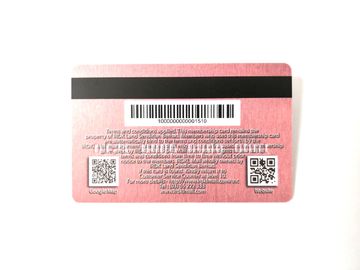 Standardloyalität CR80 PVC-Mitgliedskarte mit Siebdruck