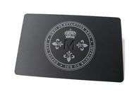 Luxusmetallmitgliedskarte des überzug-CR80 mit silikonumhülltem