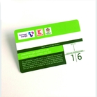 Kundengebundenes CR80 Hotel Ving Card Matte PVCs Chip Card Preprinted Salto Onity RFID