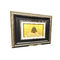 Quadratisches Dekor-Gold Feld Wand-Kunst für Schlafzimmer 500 x 700mm der Zeitgenosse