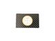 Kohlenstoff-Faser-schwarzes Karte Silkscreen-Drucklogo 85x54x0.5mm